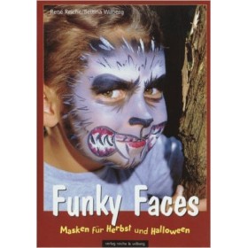 Schminkboek Funky Faces  Masken fuer Herbst und Halloween
